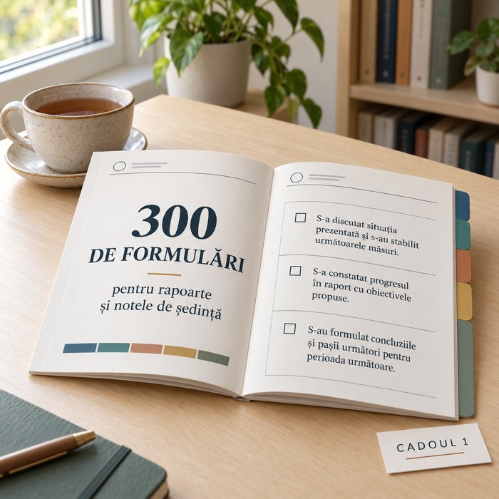 300 de formulări pentru rapoarte și note