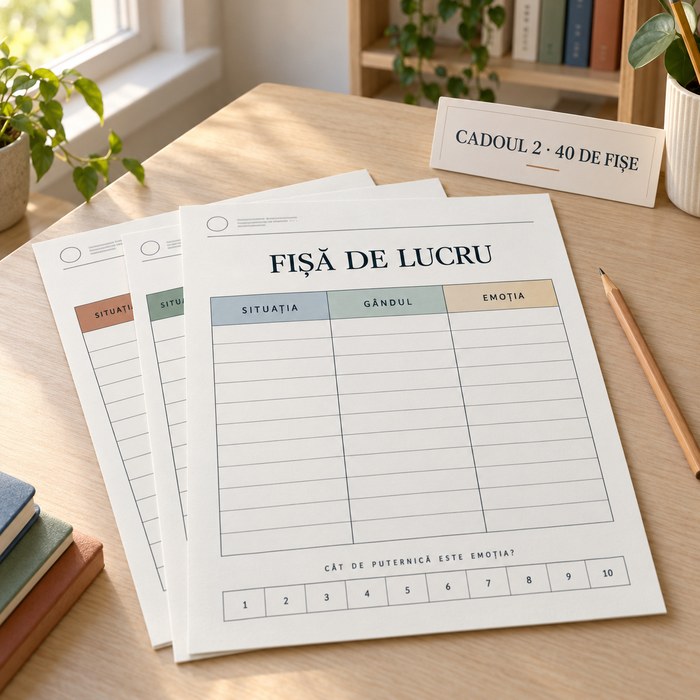 40 de fișe de lucru pentru clienți